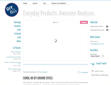 Tablet Screenshot of diyorbuy.com